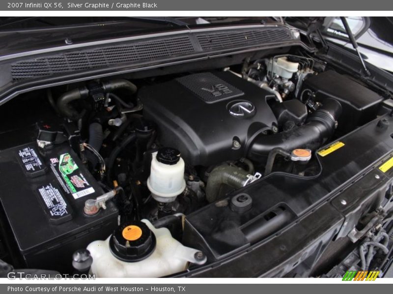  2007 QX 56 Engine - 5.6 Liter DOHC 32-Valve V8
