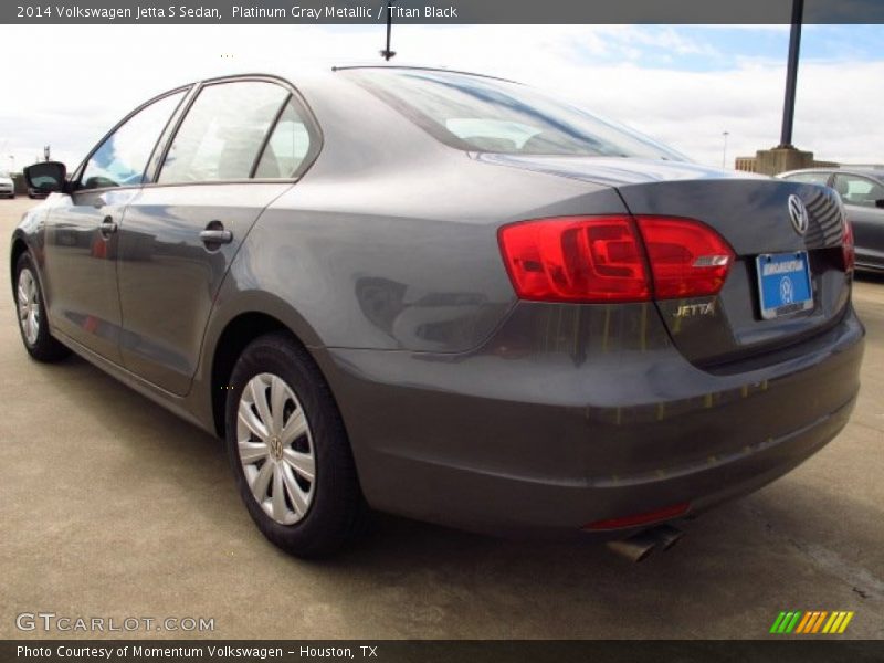 Platinum Gray Metallic / Titan Black 2014 Volkswagen Jetta S Sedan