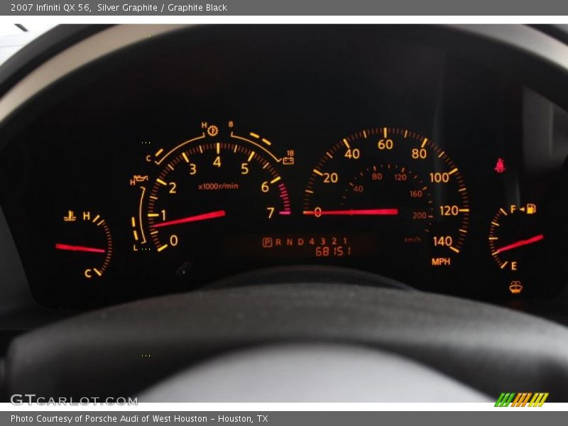  2007 QX 56 56 Gauges