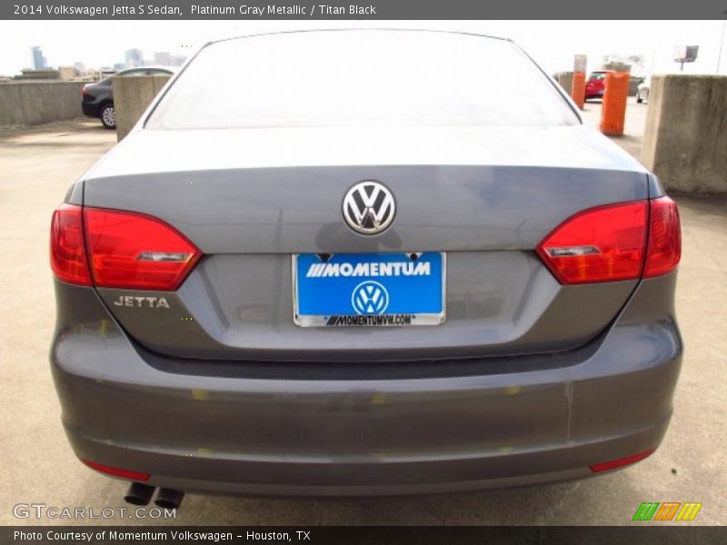 Platinum Gray Metallic / Titan Black 2014 Volkswagen Jetta S Sedan