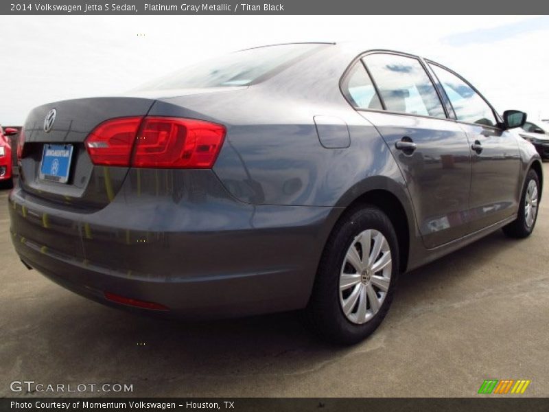Platinum Gray Metallic / Titan Black 2014 Volkswagen Jetta S Sedan