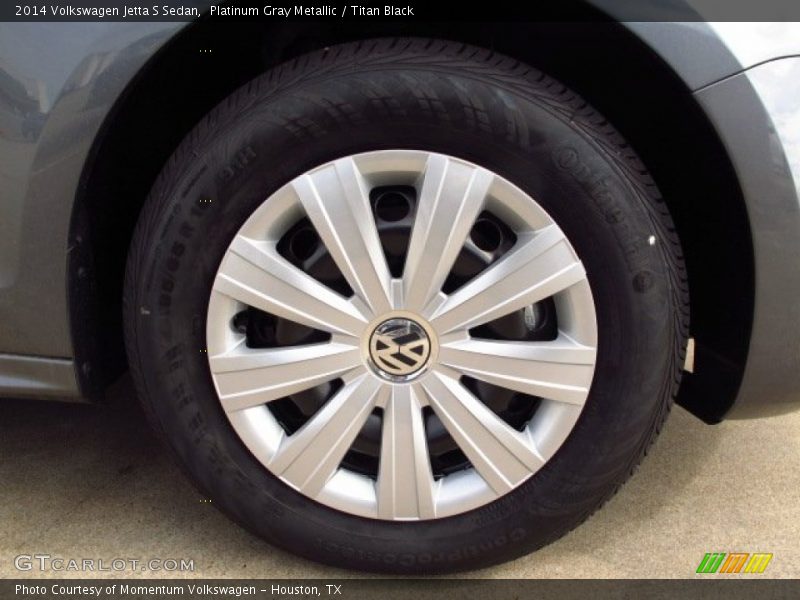 Platinum Gray Metallic / Titan Black 2014 Volkswagen Jetta S Sedan