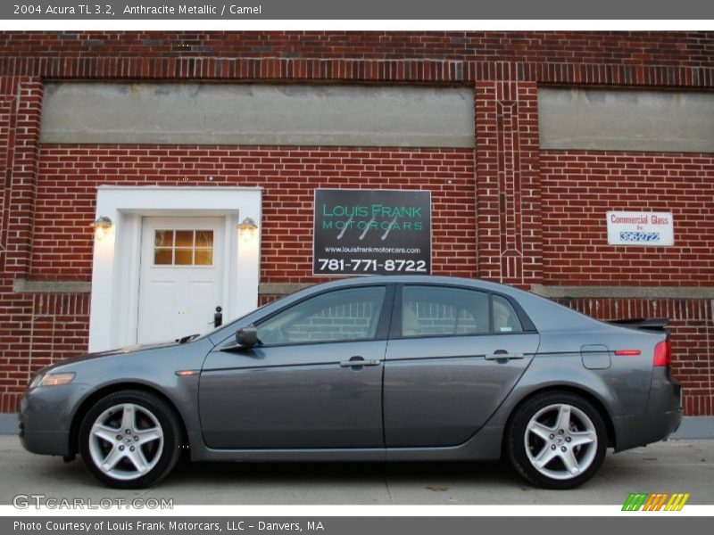 Anthracite Metallic / Camel 2004 Acura TL 3.2