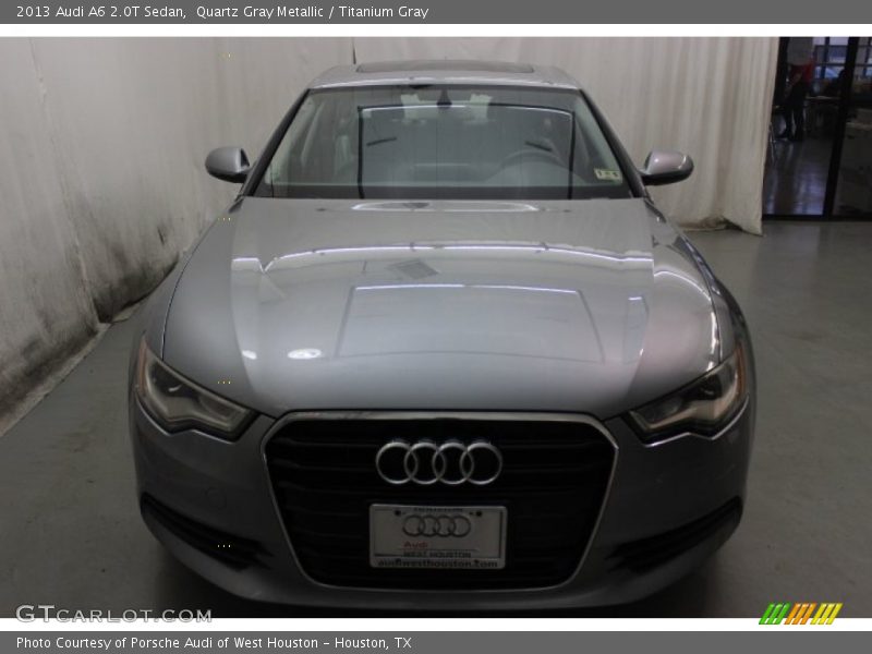 Quartz Gray Metallic / Titanium Gray 2013 Audi A6 2.0T Sedan