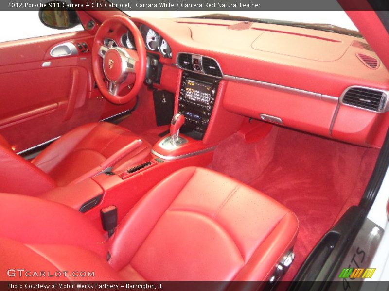 Dashboard of 2012 911 Carrera 4 GTS Cabriolet