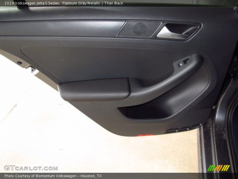 Platinum Gray Metallic / Titan Black 2014 Volkswagen Jetta S Sedan