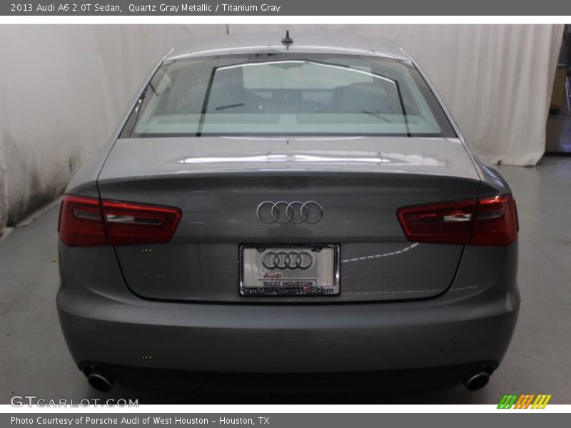 Quartz Gray Metallic / Titanium Gray 2013 Audi A6 2.0T Sedan