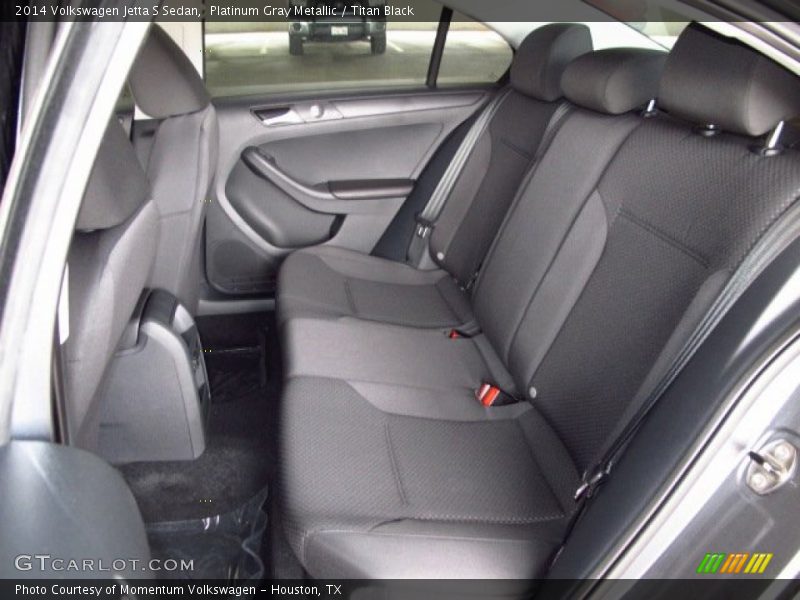 Platinum Gray Metallic / Titan Black 2014 Volkswagen Jetta S Sedan