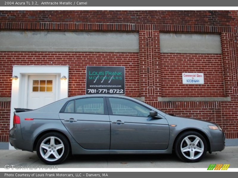 Anthracite Metallic / Camel 2004 Acura TL 3.2