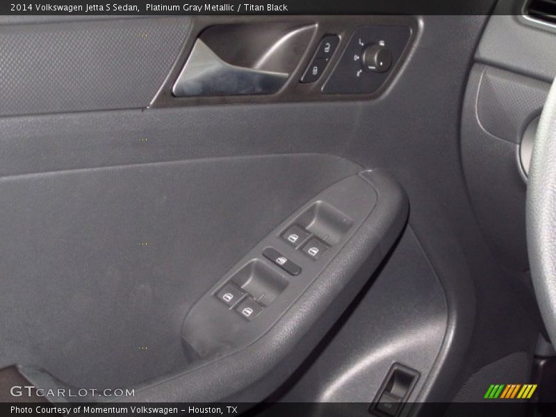 Platinum Gray Metallic / Titan Black 2014 Volkswagen Jetta S Sedan