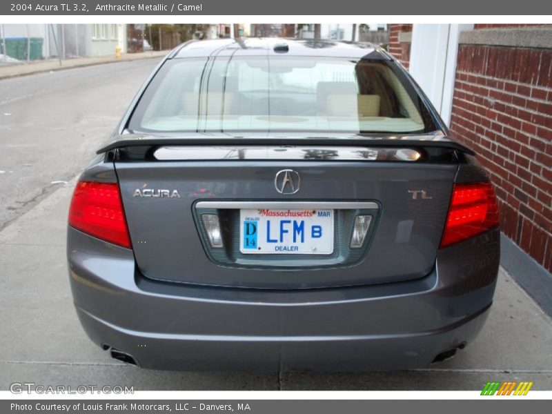 Anthracite Metallic / Camel 2004 Acura TL 3.2