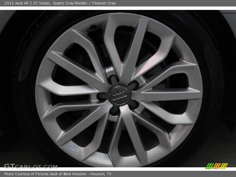 Quartz Gray Metallic / Titanium Gray 2013 Audi A6 2.0T Sedan
