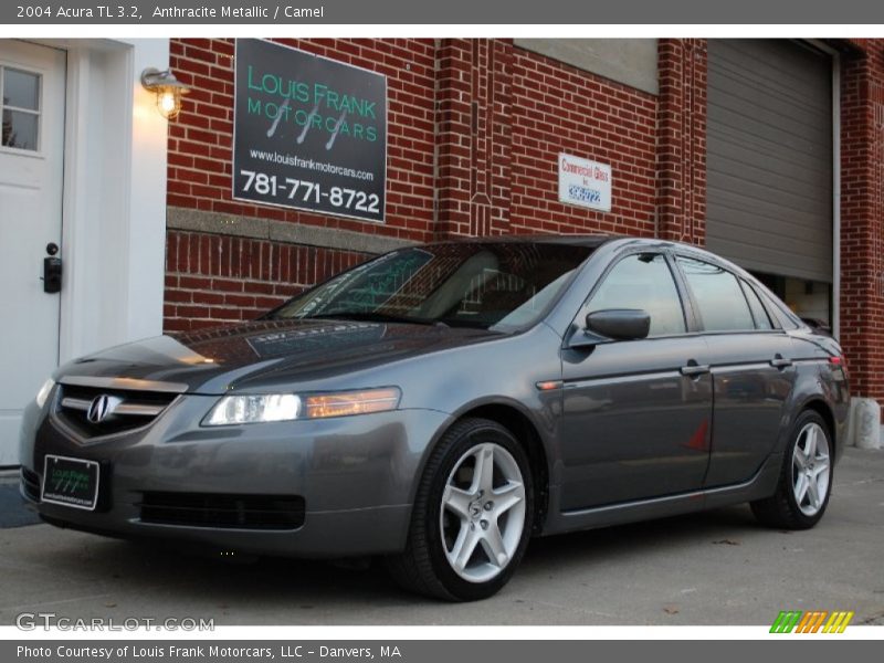 Anthracite Metallic / Camel 2004 Acura TL 3.2