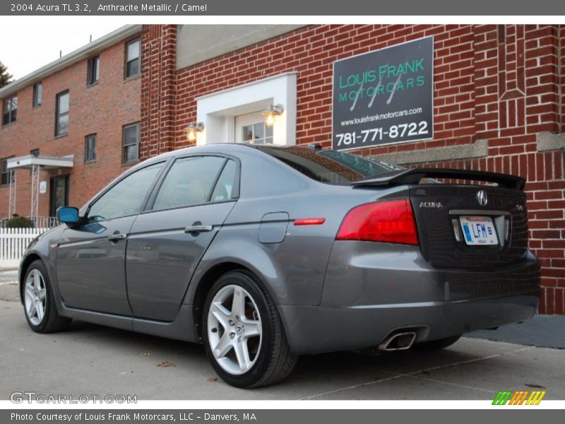 Anthracite Metallic / Camel 2004 Acura TL 3.2