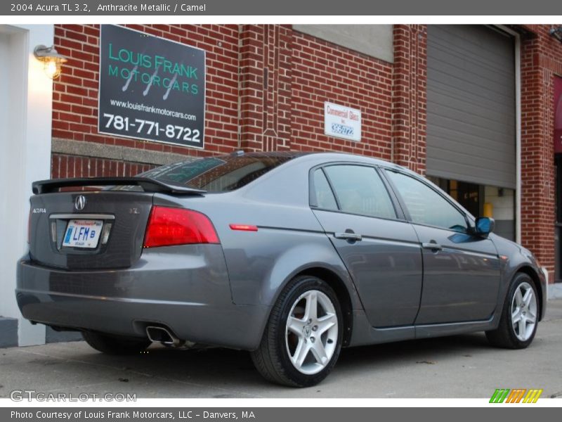 Anthracite Metallic / Camel 2004 Acura TL 3.2