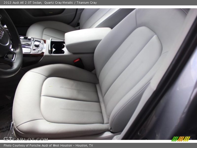 Quartz Gray Metallic / Titanium Gray 2013 Audi A6 2.0T Sedan