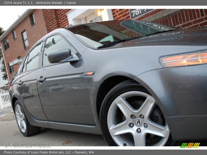Anthracite Metallic / Camel 2004 Acura TL 3.2