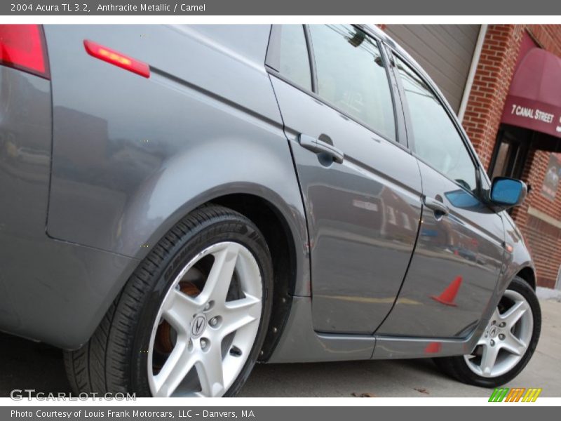 Anthracite Metallic / Camel 2004 Acura TL 3.2