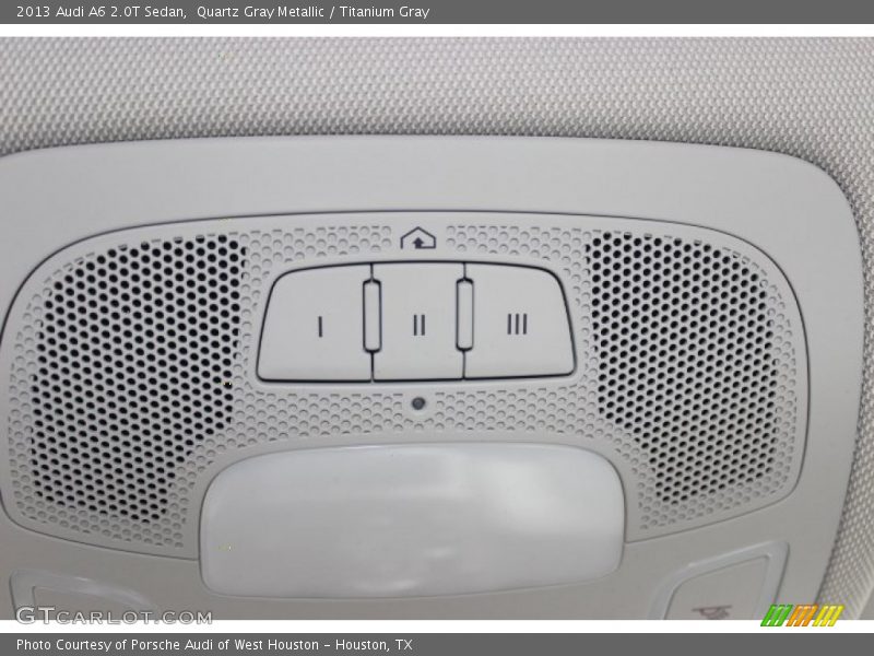 Quartz Gray Metallic / Titanium Gray 2013 Audi A6 2.0T Sedan