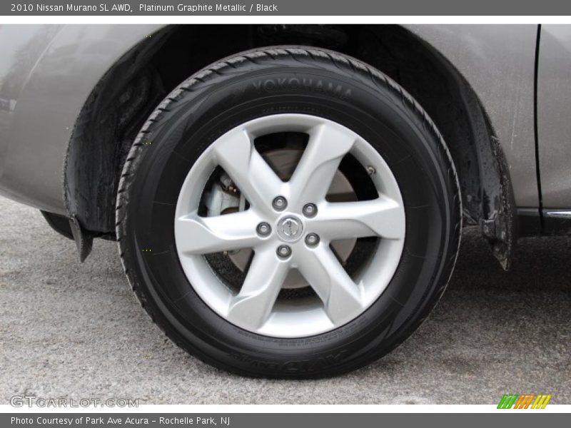 Platinum Graphite Metallic / Black 2010 Nissan Murano SL AWD
