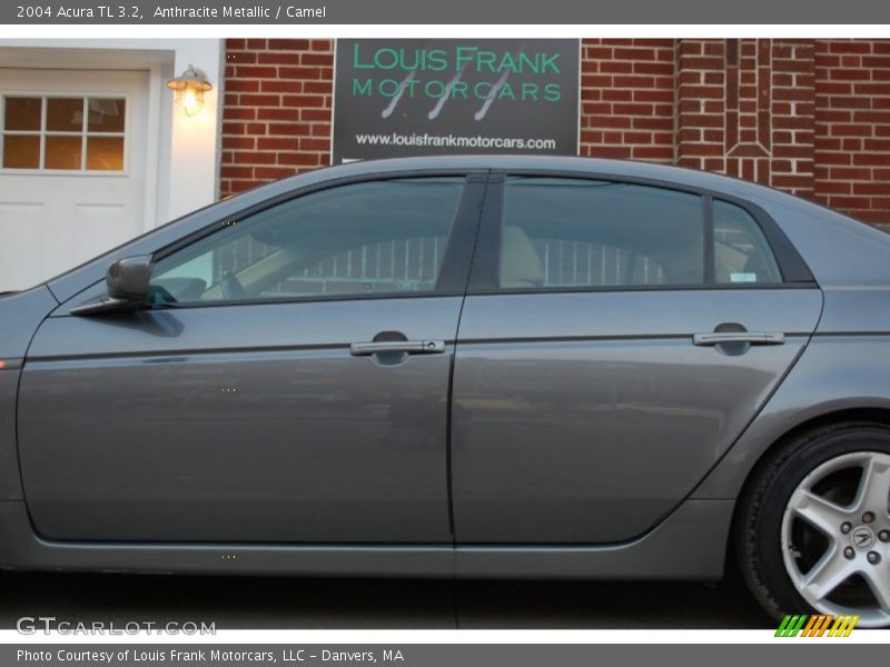 Anthracite Metallic / Camel 2004 Acura TL 3.2
