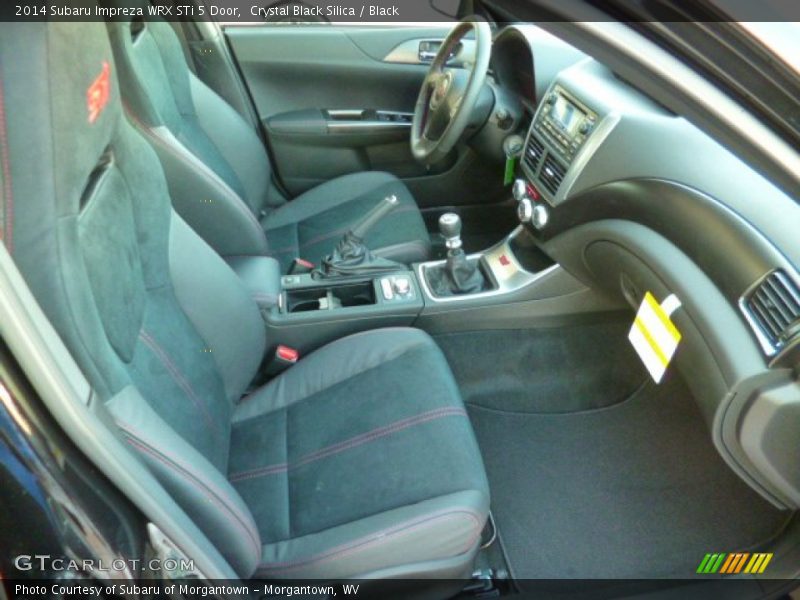  2014 Impreza WRX STi 5 Door Black Interior