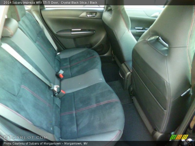 Rear Seat of 2014 Impreza WRX STi 5 Door
