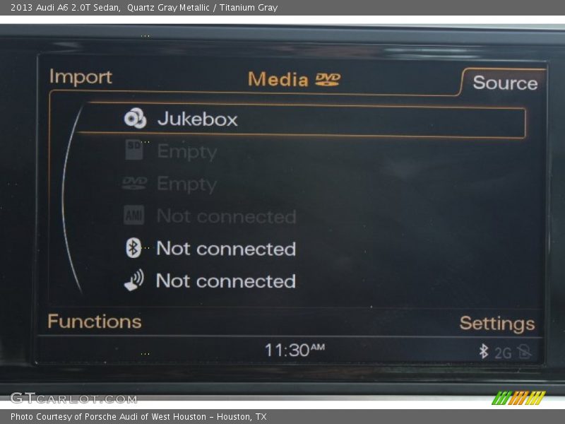 Quartz Gray Metallic / Titanium Gray 2013 Audi A6 2.0T Sedan