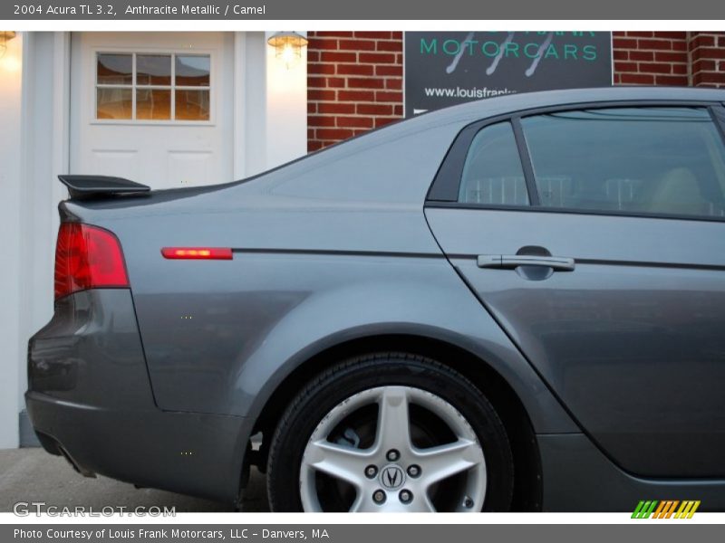 Anthracite Metallic / Camel 2004 Acura TL 3.2