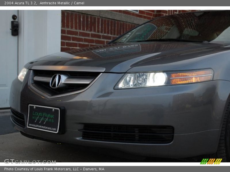 Anthracite Metallic / Camel 2004 Acura TL 3.2