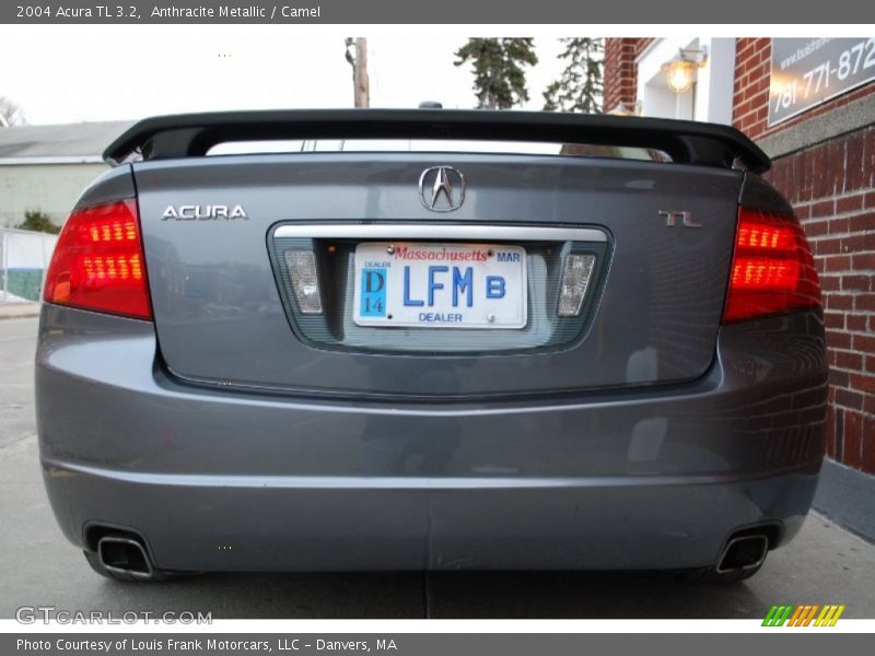 Anthracite Metallic / Camel 2004 Acura TL 3.2