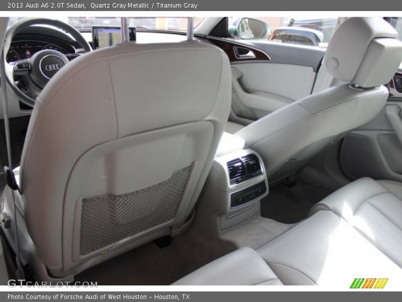 Quartz Gray Metallic / Titanium Gray 2013 Audi A6 2.0T Sedan