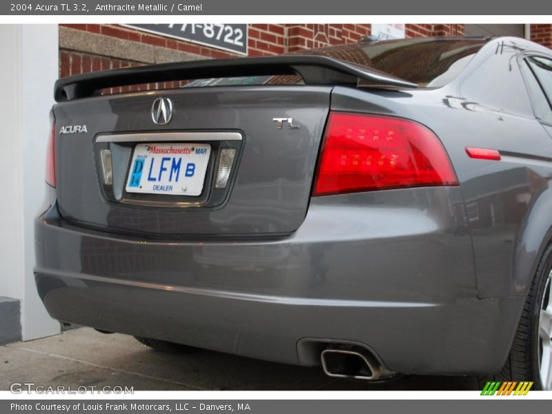 Anthracite Metallic / Camel 2004 Acura TL 3.2