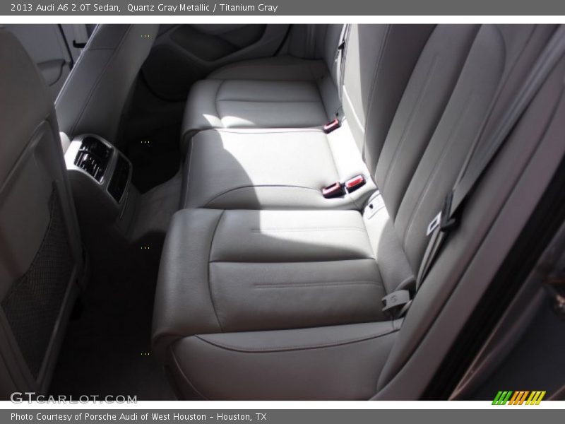 Quartz Gray Metallic / Titanium Gray 2013 Audi A6 2.0T Sedan