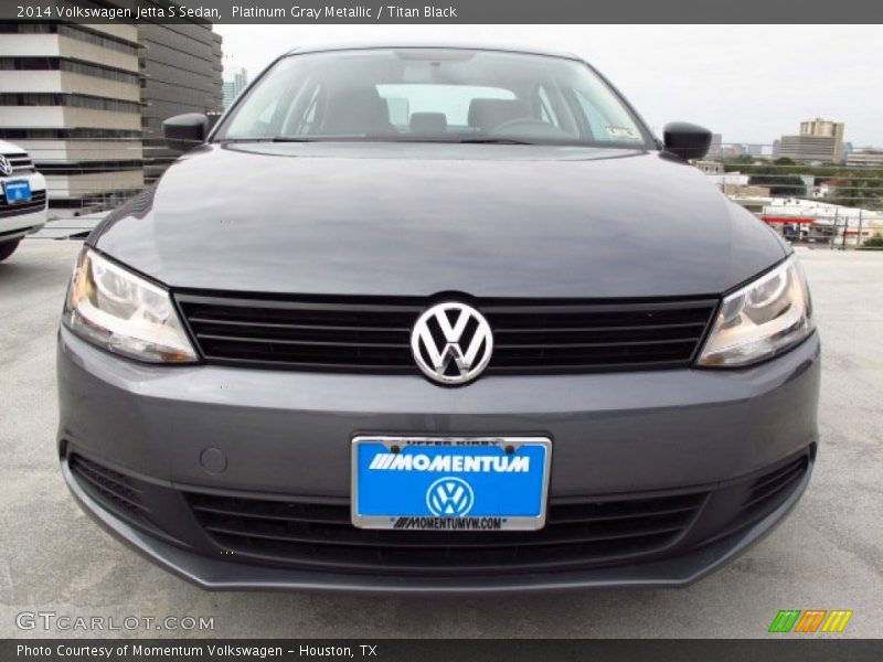 Platinum Gray Metallic / Titan Black 2014 Volkswagen Jetta S Sedan