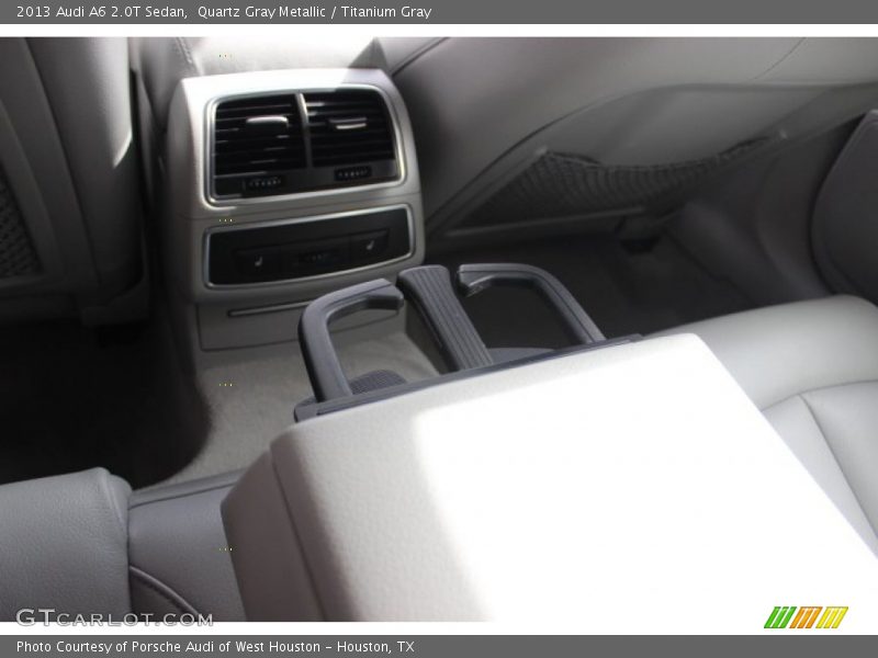 Quartz Gray Metallic / Titanium Gray 2013 Audi A6 2.0T Sedan