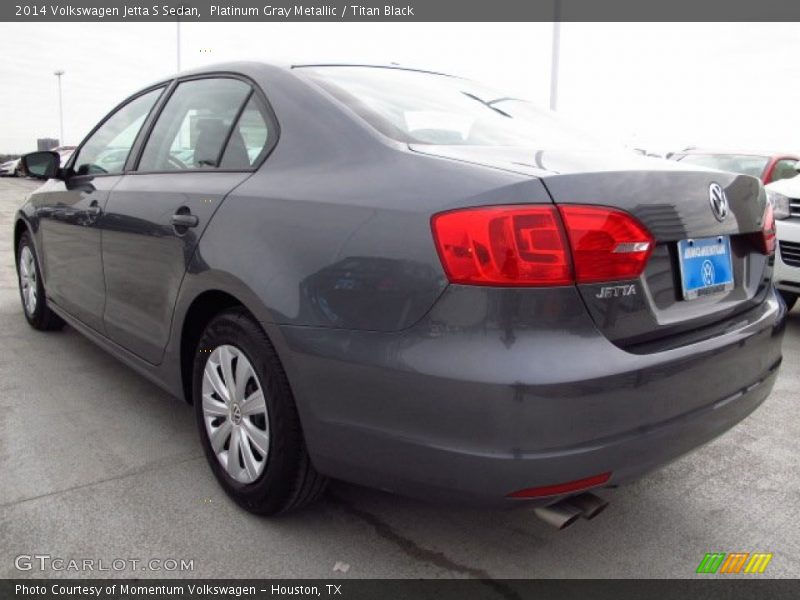 Platinum Gray Metallic / Titan Black 2014 Volkswagen Jetta S Sedan
