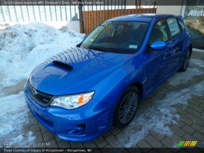 WR Blue Pearl / Black 2014 Subaru Impreza WRX Premium 5 Door