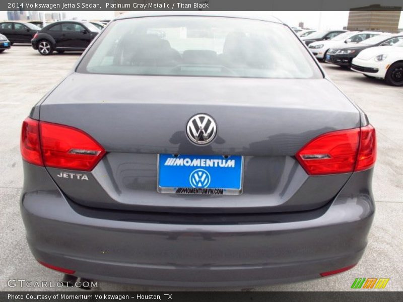 Platinum Gray Metallic / Titan Black 2014 Volkswagen Jetta S Sedan