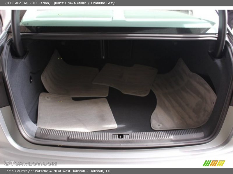 Quartz Gray Metallic / Titanium Gray 2013 Audi A6 2.0T Sedan