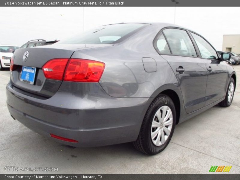 Platinum Gray Metallic / Titan Black 2014 Volkswagen Jetta S Sedan