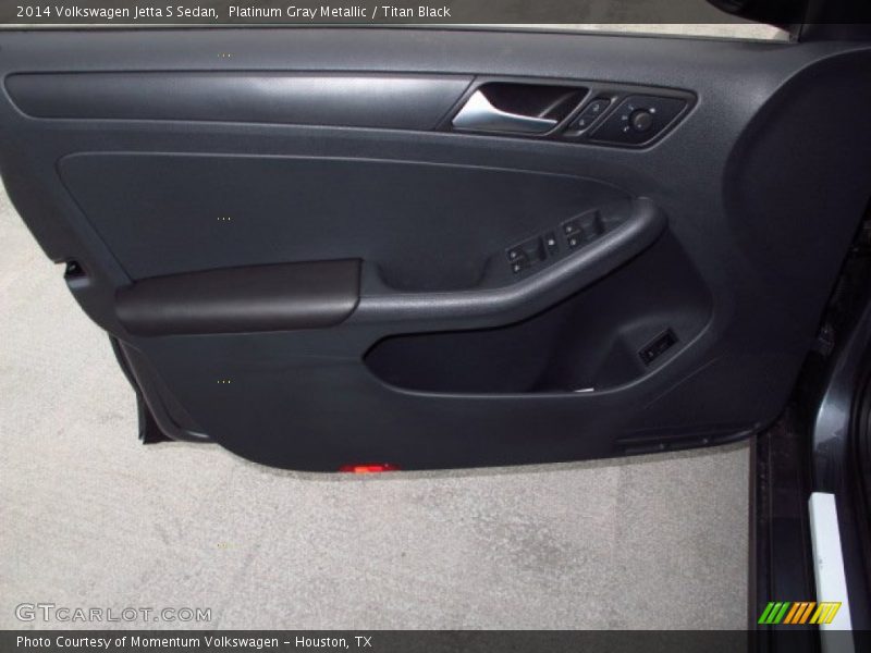 Platinum Gray Metallic / Titan Black 2014 Volkswagen Jetta S Sedan