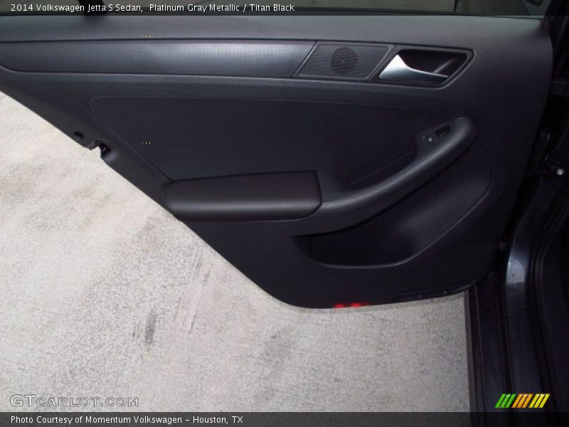 Platinum Gray Metallic / Titan Black 2014 Volkswagen Jetta S Sedan