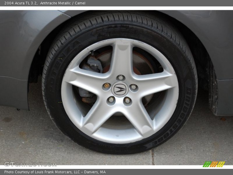 Anthracite Metallic / Camel 2004 Acura TL 3.2