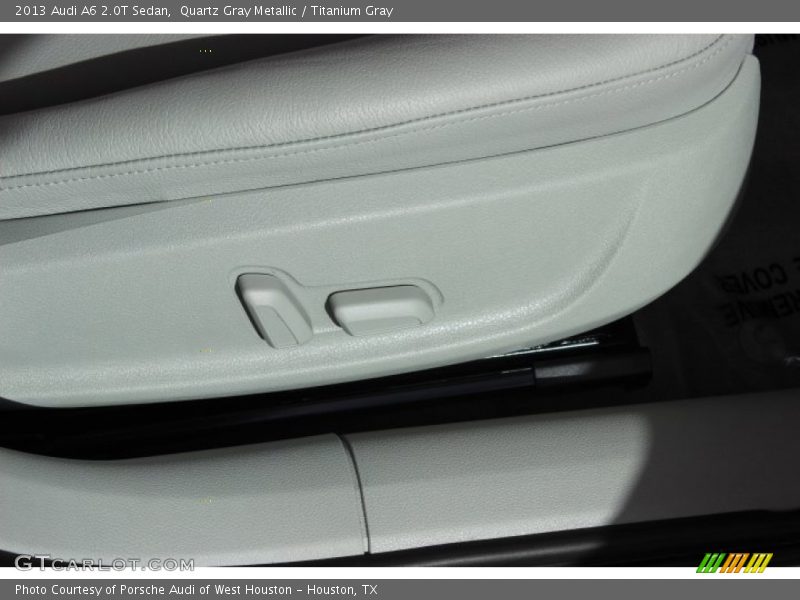 Quartz Gray Metallic / Titanium Gray 2013 Audi A6 2.0T Sedan