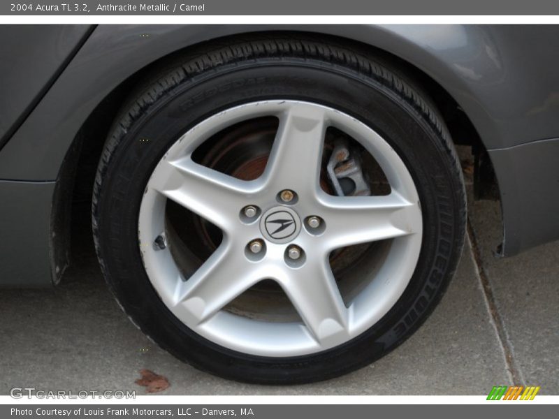 Anthracite Metallic / Camel 2004 Acura TL 3.2