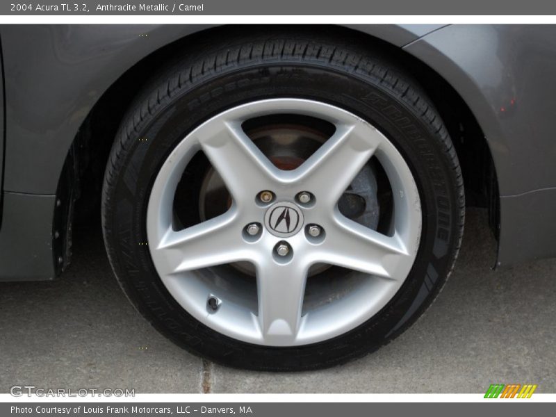 Anthracite Metallic / Camel 2004 Acura TL 3.2