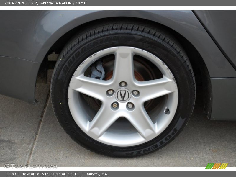 Anthracite Metallic / Camel 2004 Acura TL 3.2