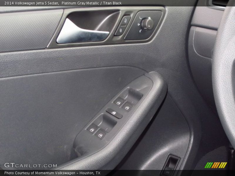 Platinum Gray Metallic / Titan Black 2014 Volkswagen Jetta S Sedan