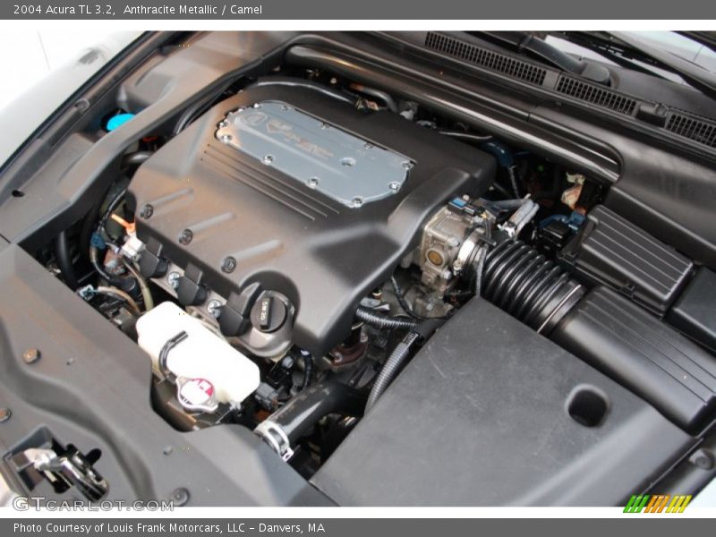 Anthracite Metallic / Camel 2004 Acura TL 3.2